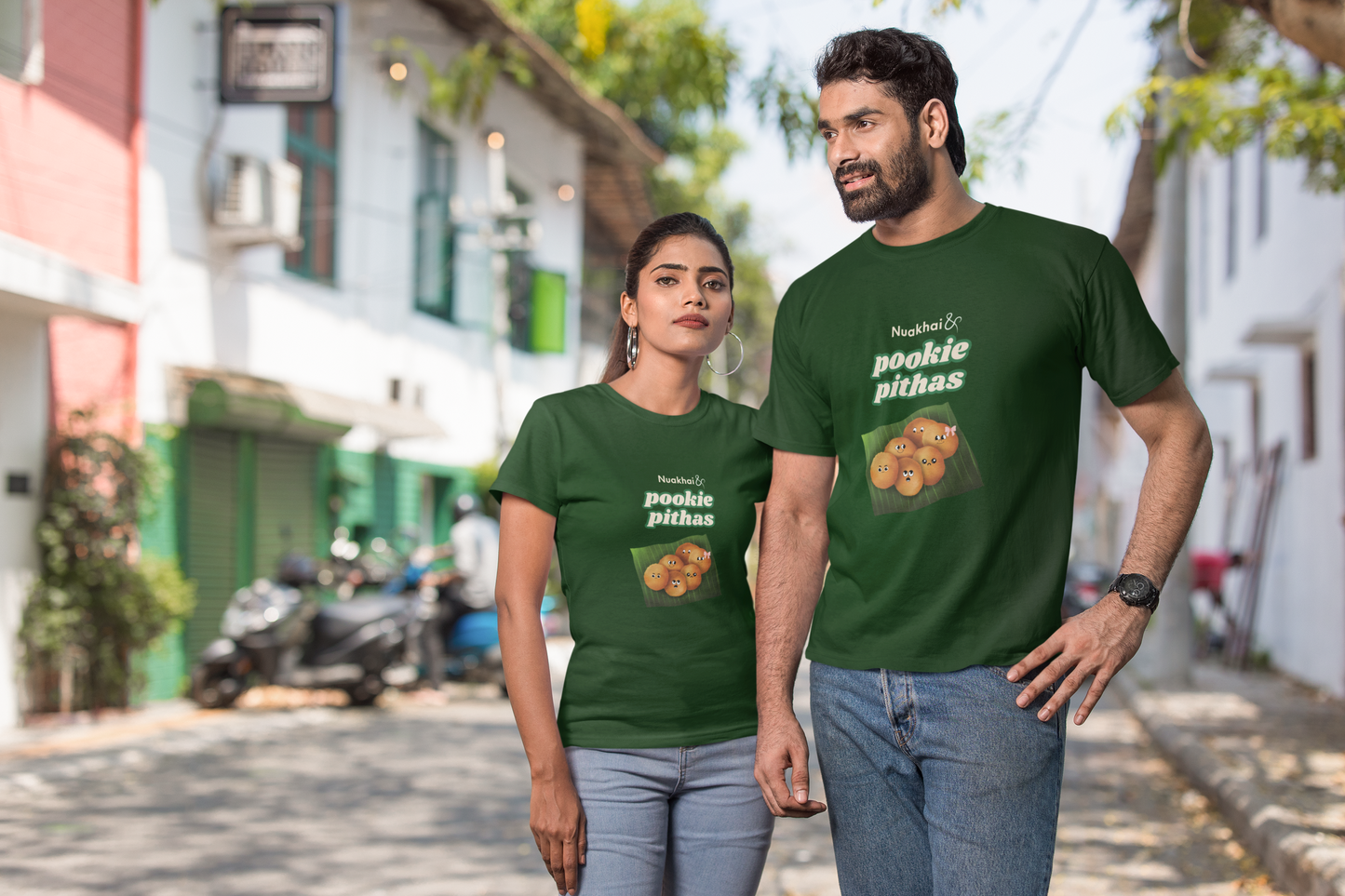 Nuakhai & Pookie Pithas- Regular Fit