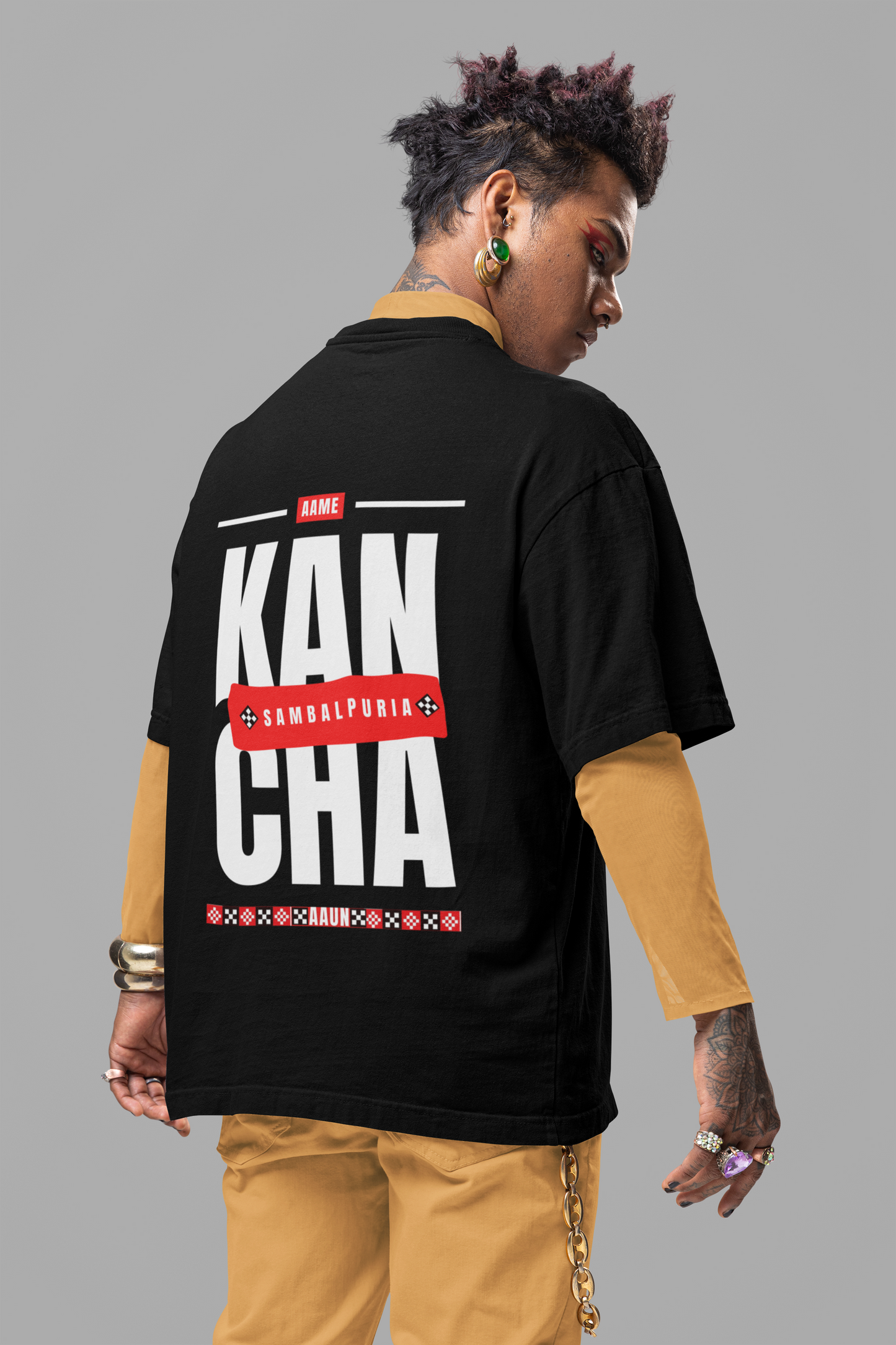 Aame Kancha Sambalpuria aaun- Oversized fit