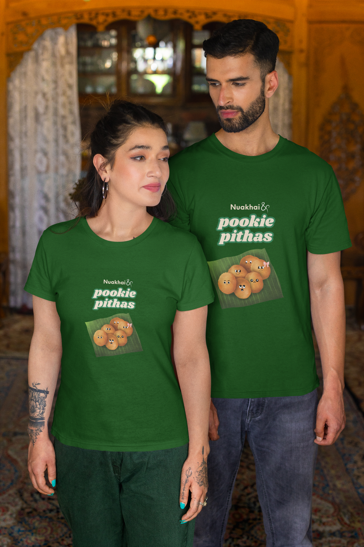 Nuakhai & Pookie Pithas- Regular Fit