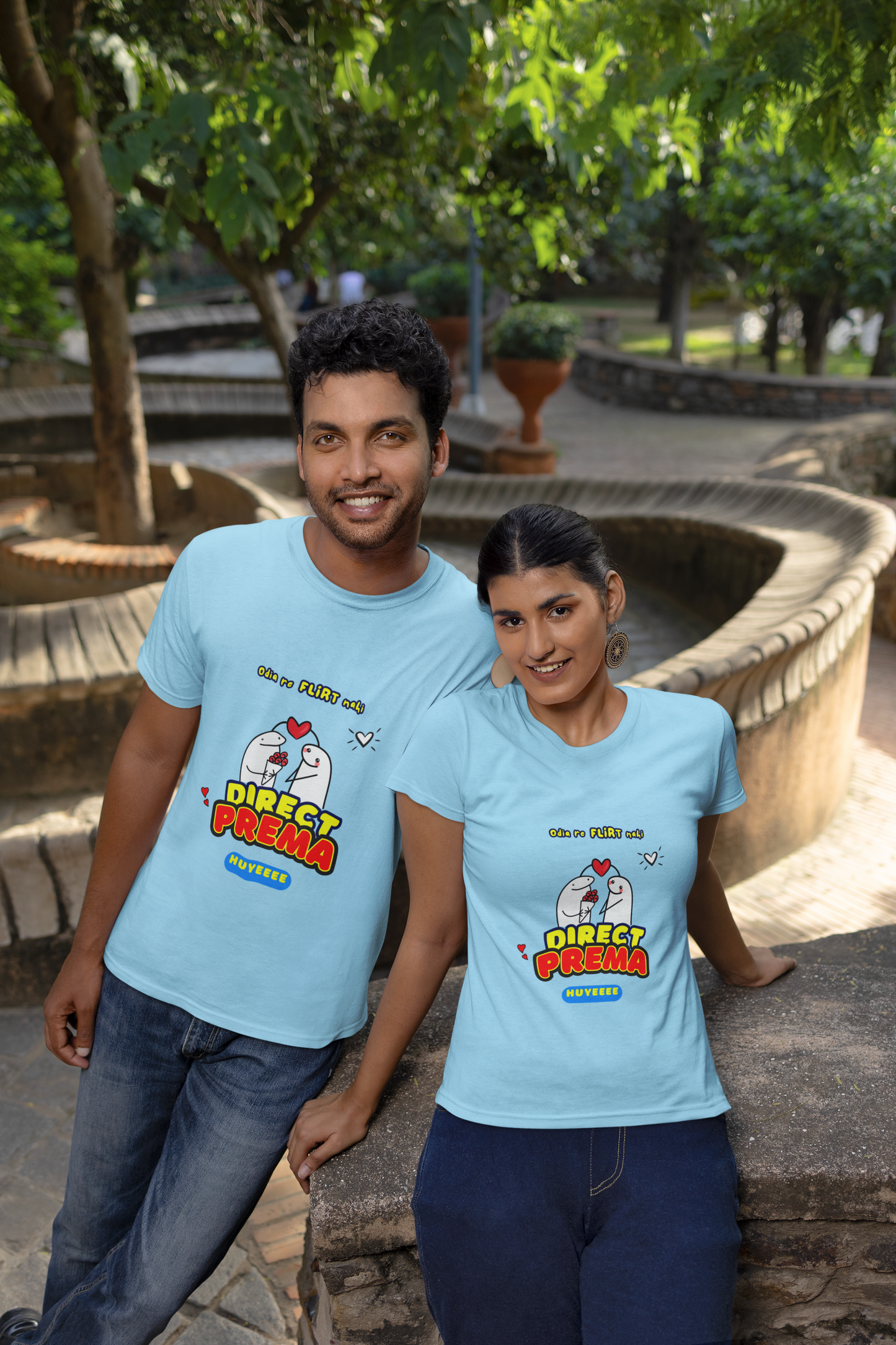 Odia re Flirt nahi direct Prema huye- Regular Fit