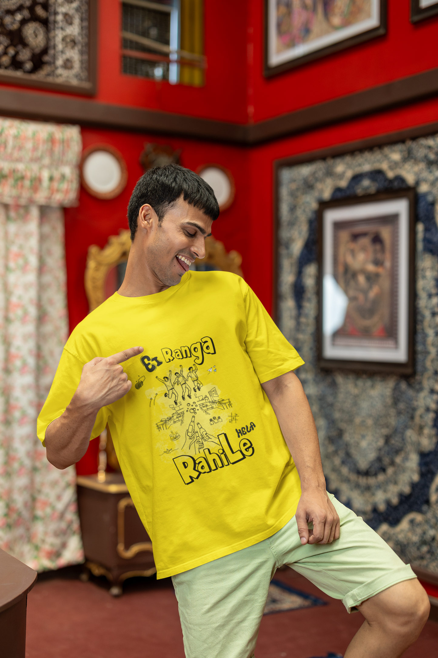 Ae Ranga rahile hela- Regular Fit