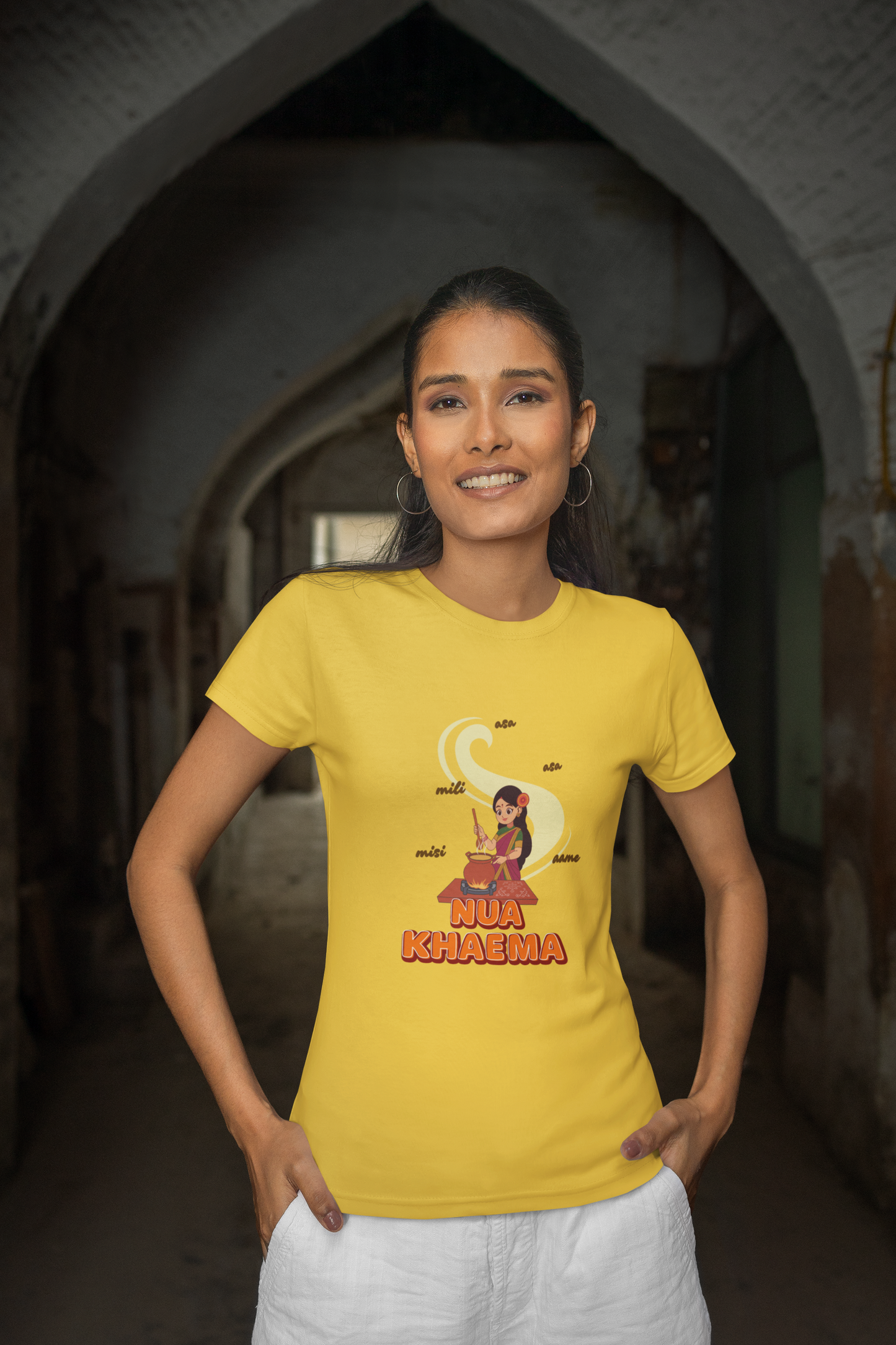 Asa Asa Ame Mili Misi Nua Khaema- Regular Fit