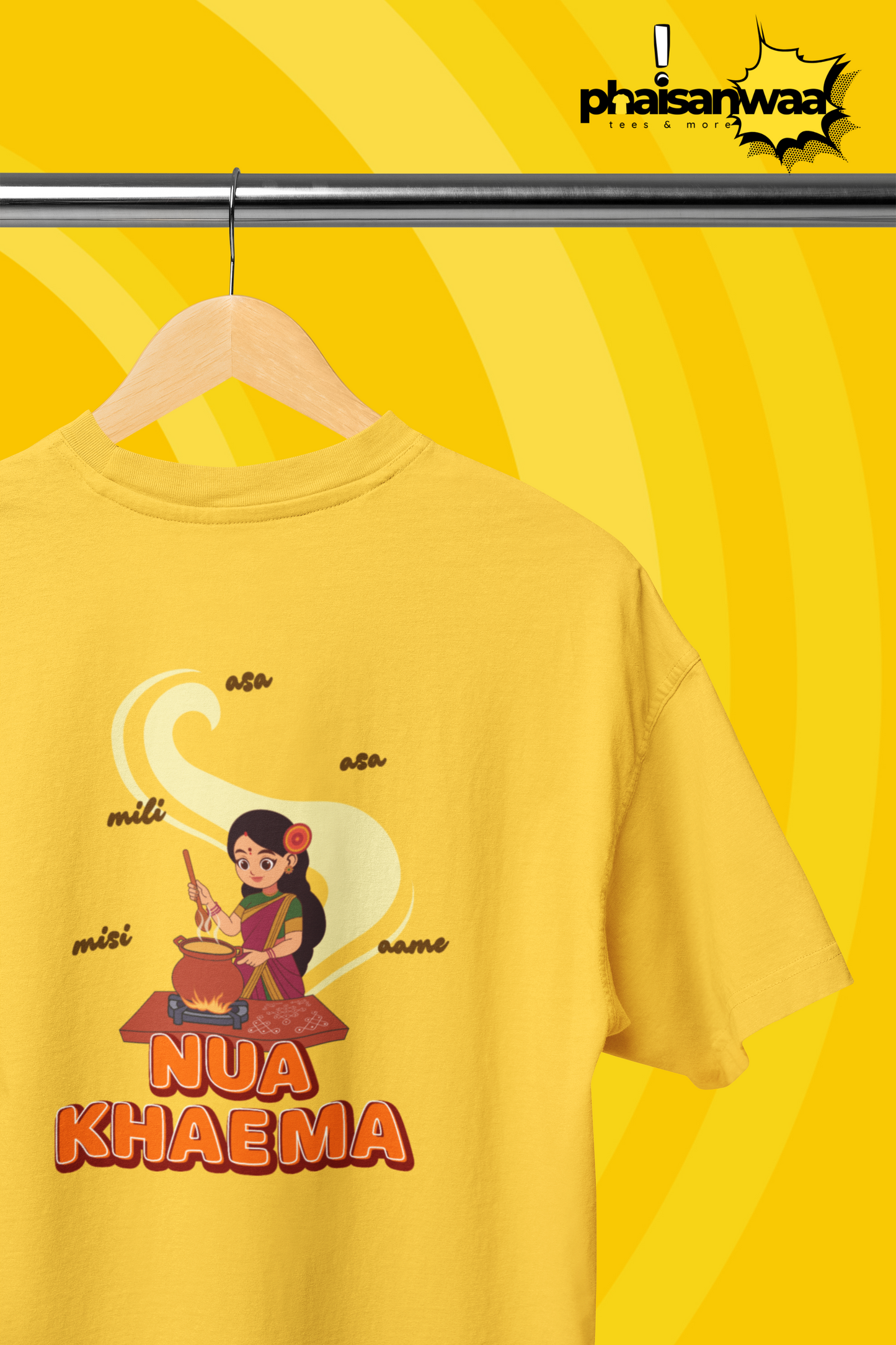 Asa Asa Ame Mili Misi Nua Khaema- Regular Fit