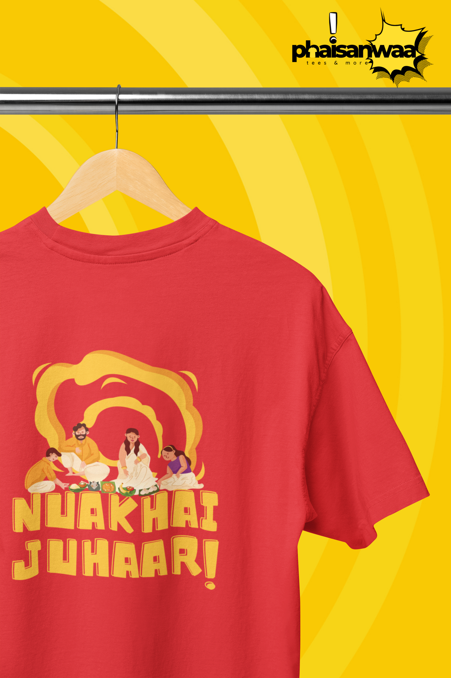 Nuakhai Juhaar (With fam)- Regular Fit