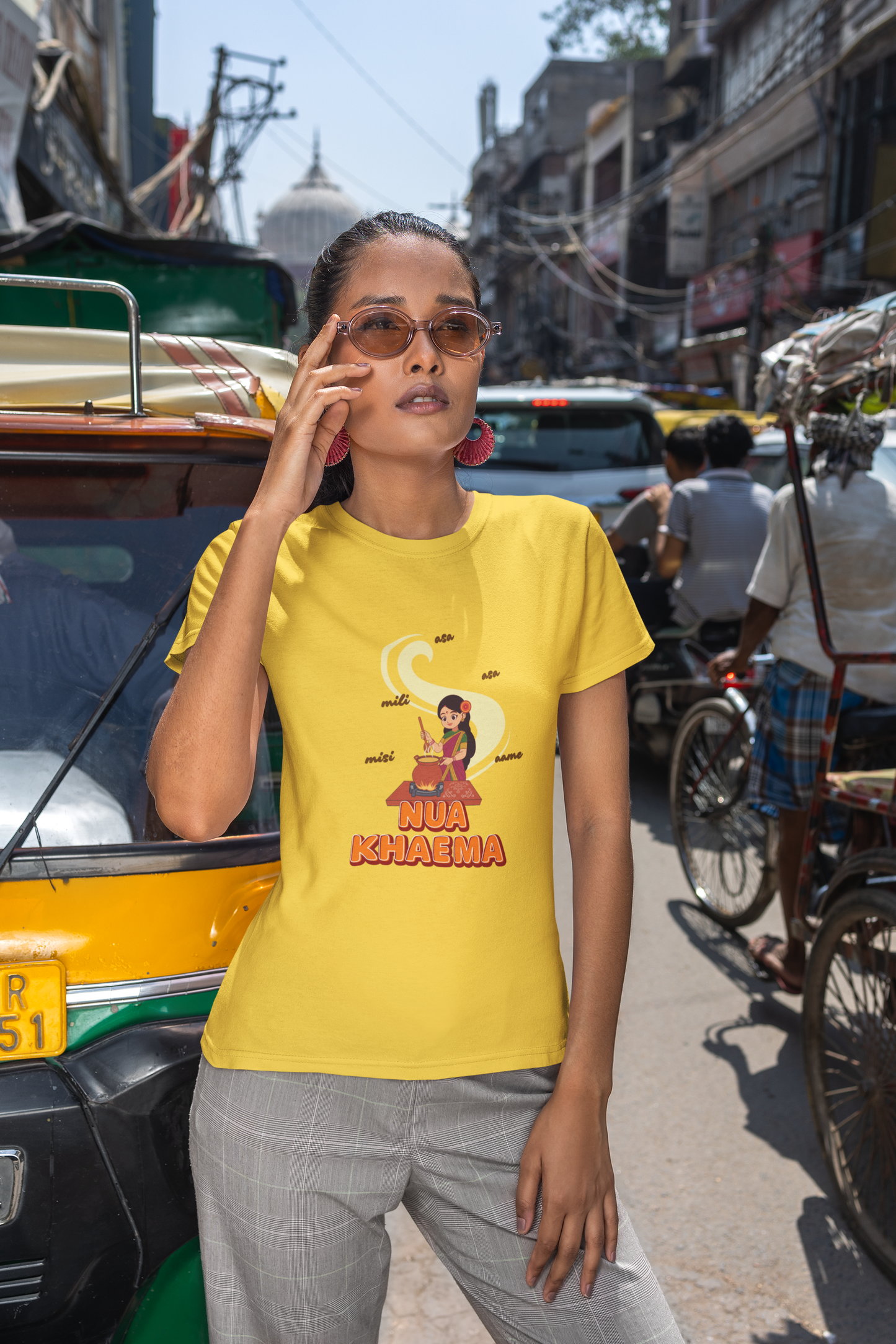 Asa Asa Ame Mili Misi Nua Khaema- Regular Fit