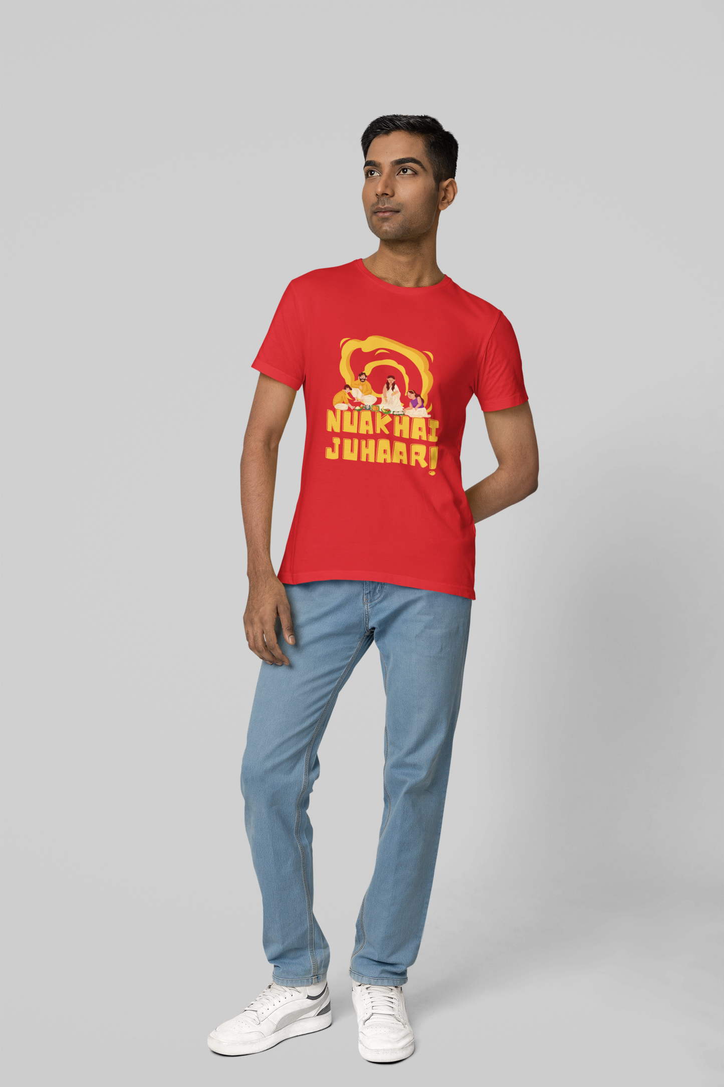 Nuakhai Juhaar (With fam)- Regular Fit