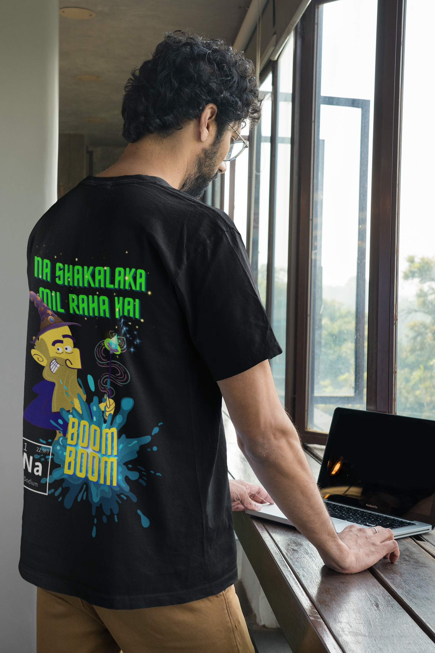 Na Shakalaka mil raha hai na boom boom- Oversize Fit