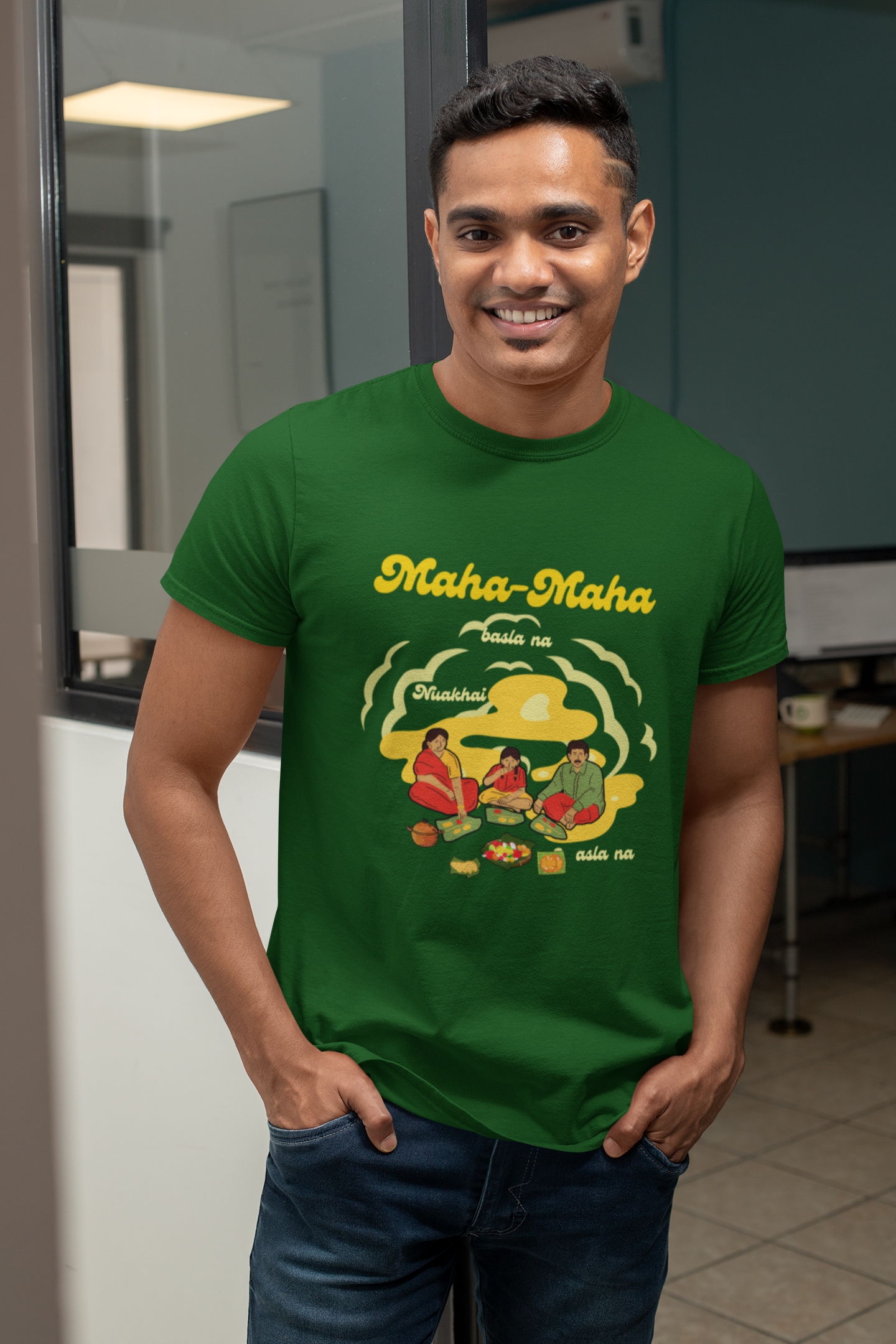 Maha-Maha Basla Na, Nuakhai Asla Na- Regular Fit